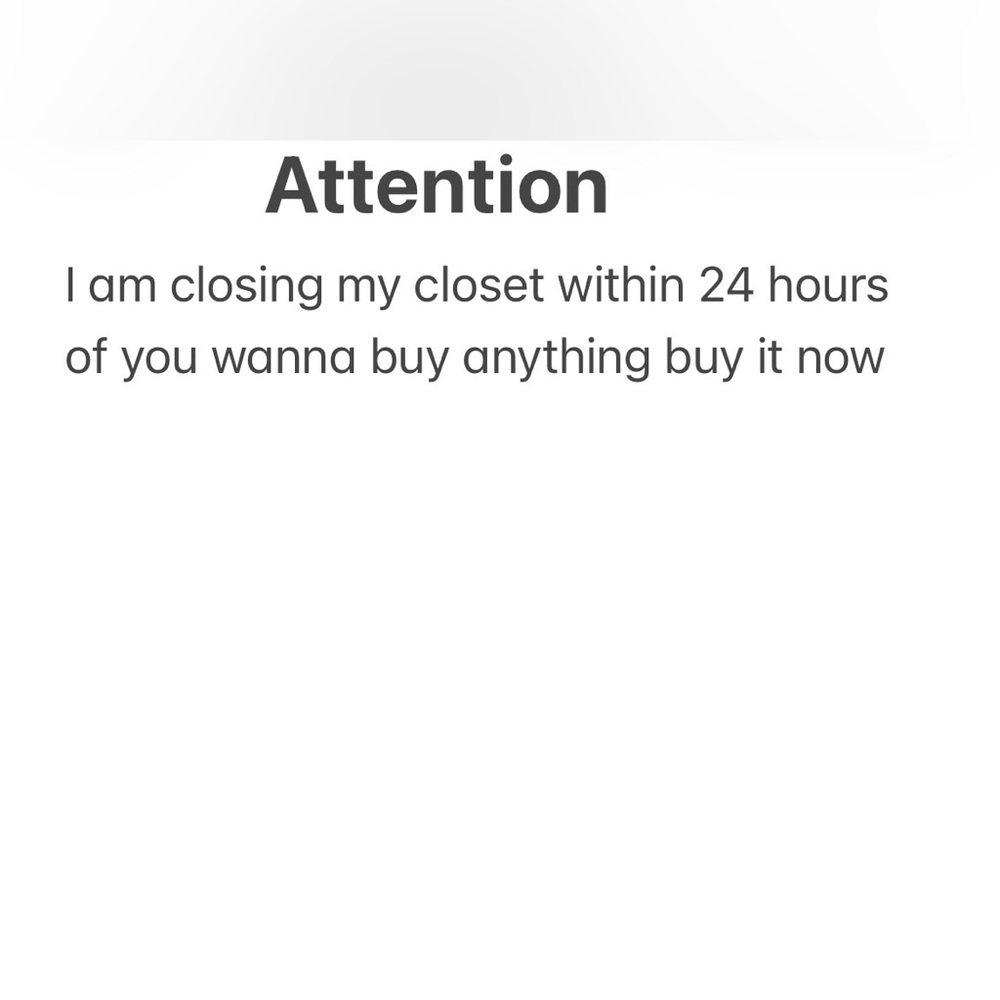 Text Only Image - Not a Product Listing